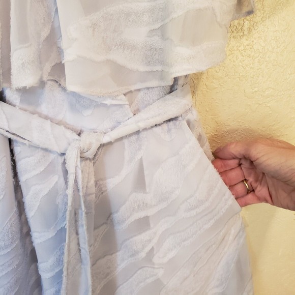 Guess By Marciano Frayed Romper, Size S, Blue - Picture 6 of 16